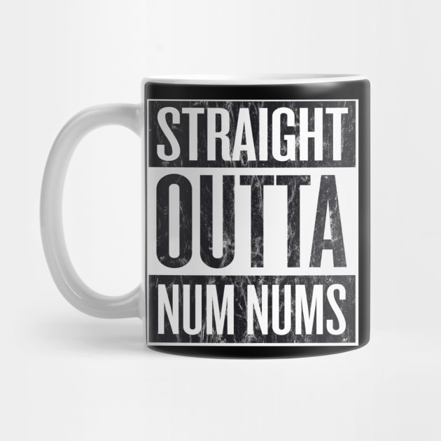 Straight Outta Num Nums by GarfunkelArt